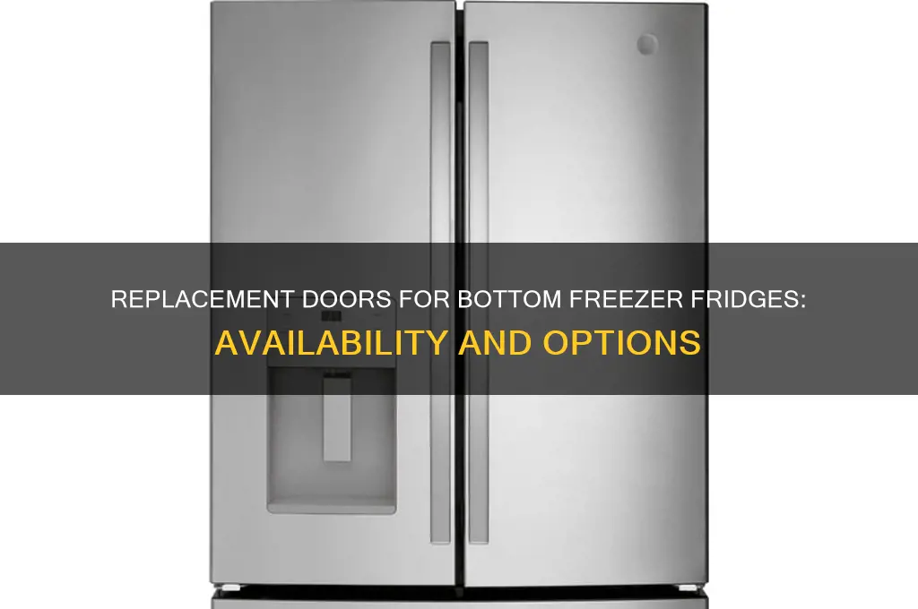can you buy replacement doors for bottom freezers in refrigerators