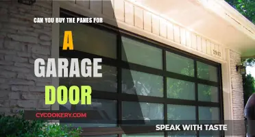 Garage Door Panes: Can You Buy Them Separately?