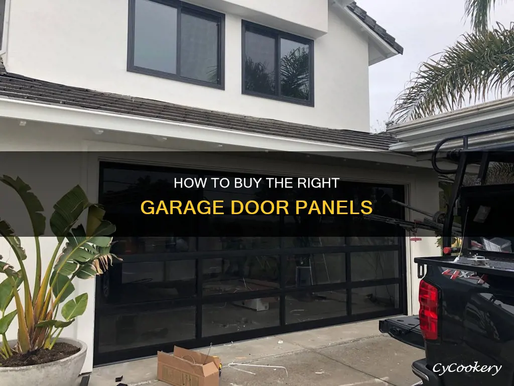 can you buy the panes for a garage dor