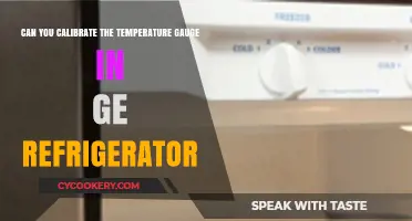 How to Calibrate Your GE Refrigerator's Temperature Gauge Easily