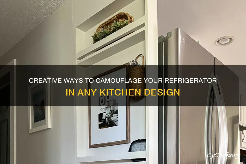can you camoflauge your refrigerator