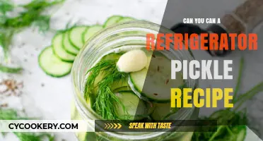 Canning Refrigerator Pickles: A Simple Recipe for Crunchy, Tangy Delights