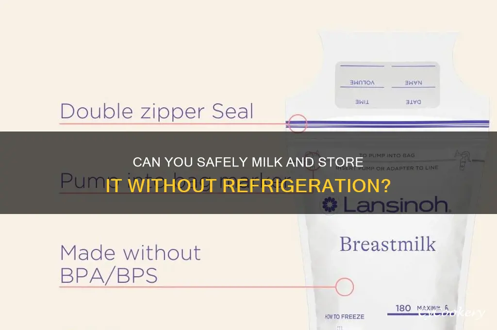 can you can milk and not refrigerate it