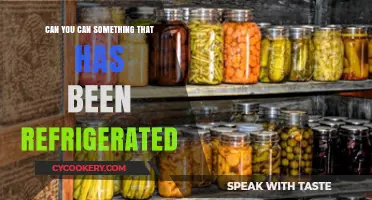 Refrigerated Foods: Can You Safely Can Them Later?