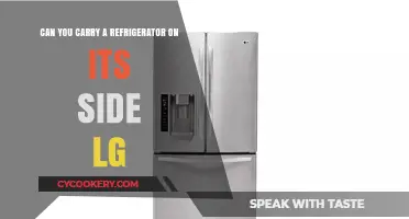 Can You Safely Transport an LG Refrigerator on Its Side?