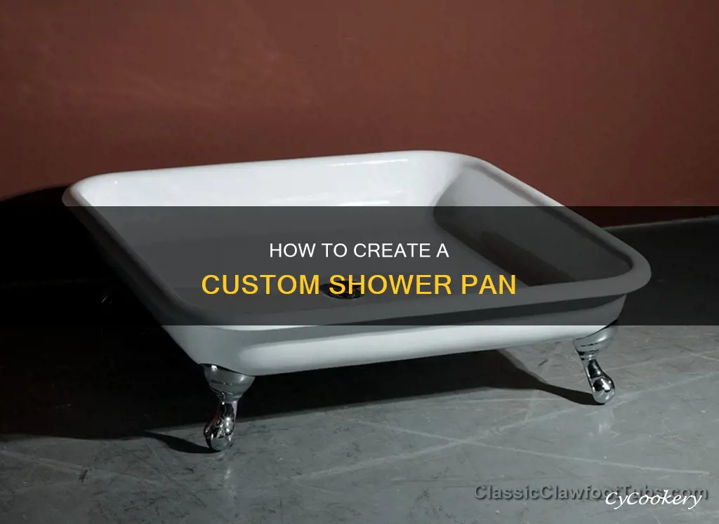 can you cast a shower pan