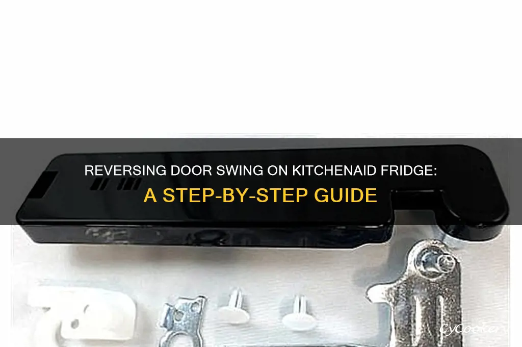 can you change the door swing on a kitchenaid refrigerator