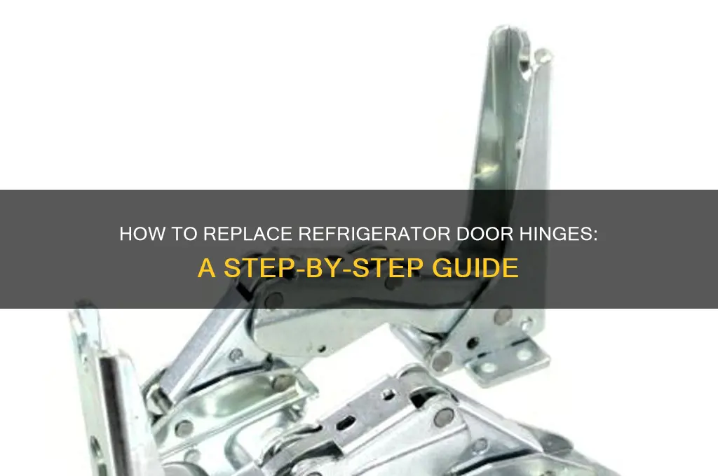 can you change the hinges on a refrigerator door