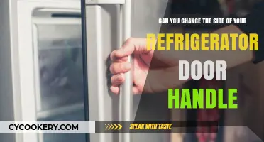 How to Easily Switch Your Refrigerator Door Handle Side