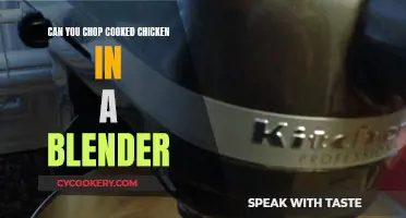 Chopping Chicken in a Blender: Safe or Not?