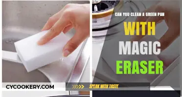Magic Eraser on Green Pan: Safe or Not?