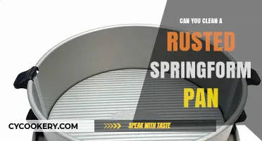 How to Clean and Restore Your Rusted Springform Pan