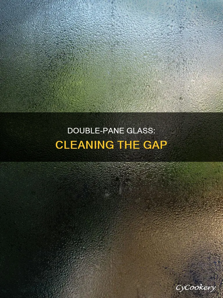 can you clean between double pane glass