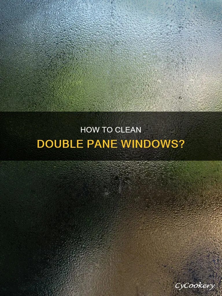 can you clean between double pane windows