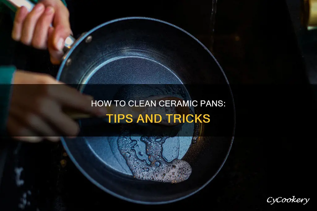 can you clean ceramic pans