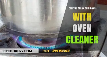 How to Clean Drip Pans: Oven Cleaner Method