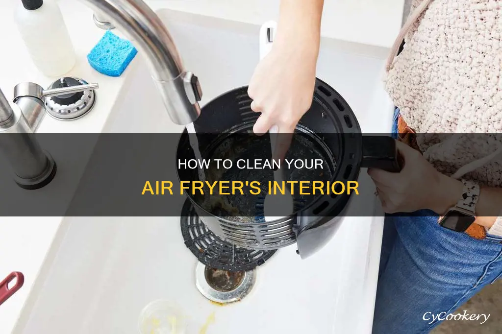 can you clean inside air fryer