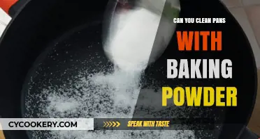 How to Clean Pans with Baking Powder?
