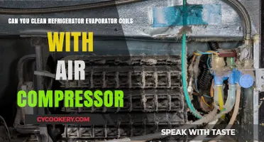 Air Compressor Cleaning: Effective for Refrigerator Evaporator Coils?