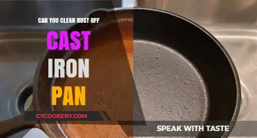 How to Clean Rust Off Your Cast Iron Pan