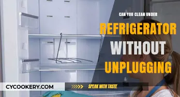 Safely Cleaning Under Your Refrigerator Without Unplugging: Tips and Tricks