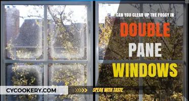 How to Defog Double Pane Windows