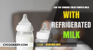 Combining Fresh Pumped Milk with Refrigerated Milk: Safe Practices for Breastfeeding Moms