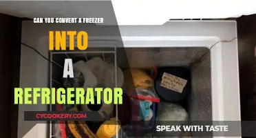 Transforming Your Freezer: A Guide to Converting It into a Fridge
