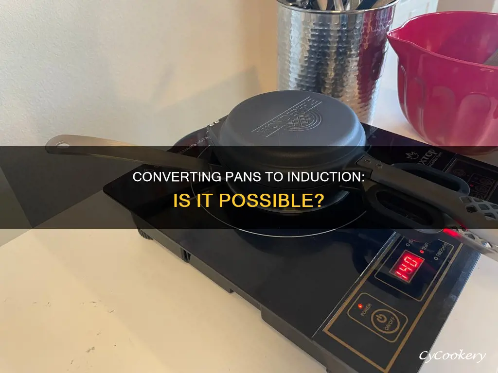 can you convert pans to induction