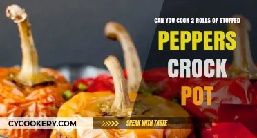 Stuffed Peppers in a Crock Pot: How Many Can You Cook?