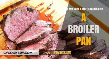 Broiler Pan for Beef Tenderloin: Good Idea?
