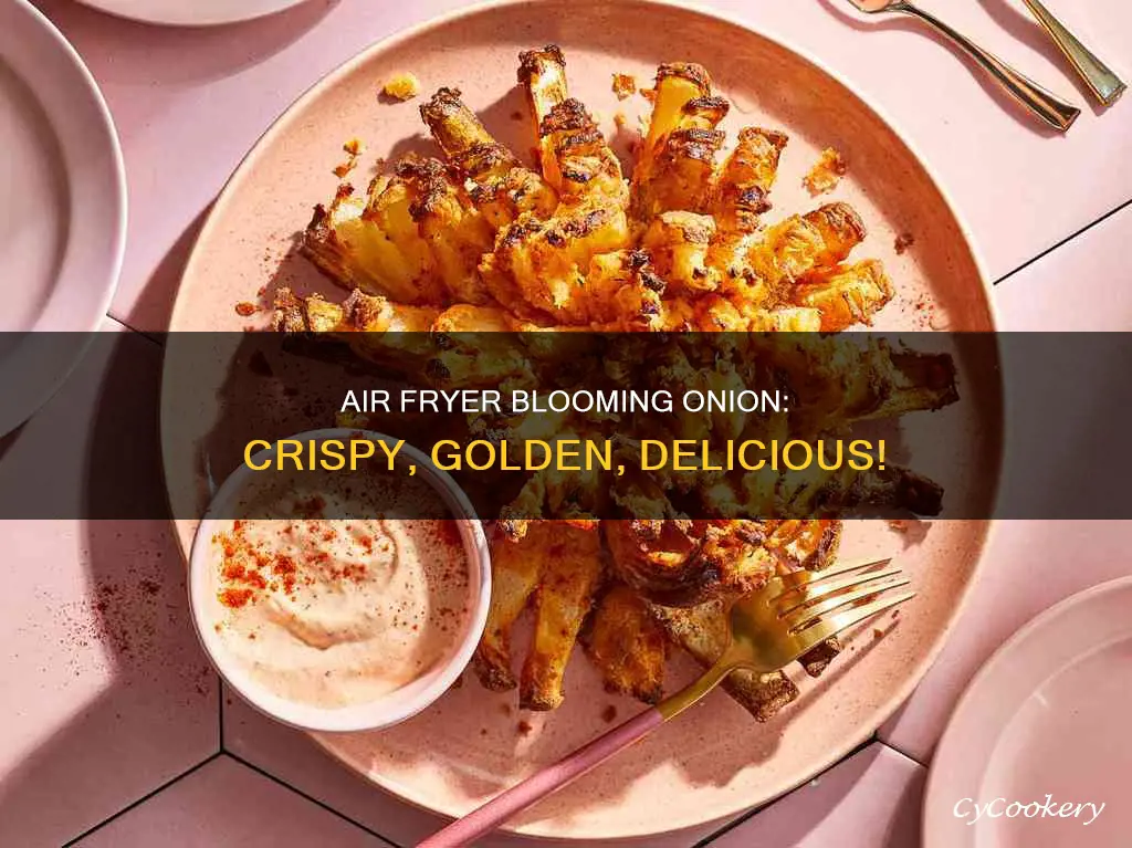 can you cook a blooming onion in an air fryer