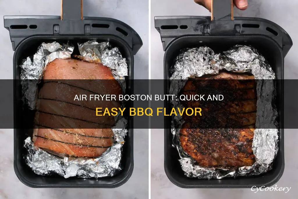 can you cook a boston butt in a air fryer