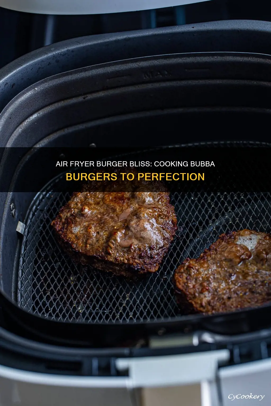 can you cook a bubba burger in an air fryer