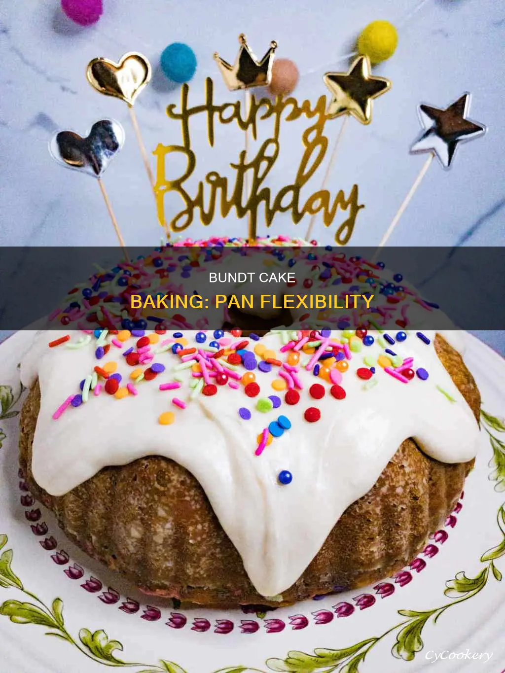 can you cook a bundt cake in a regular pan