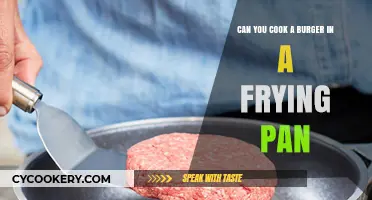 Sizzling Burgers: Frying Pan Perfection