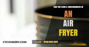 Cheeseburger Bliss: Air Fryer Magic Unveiled