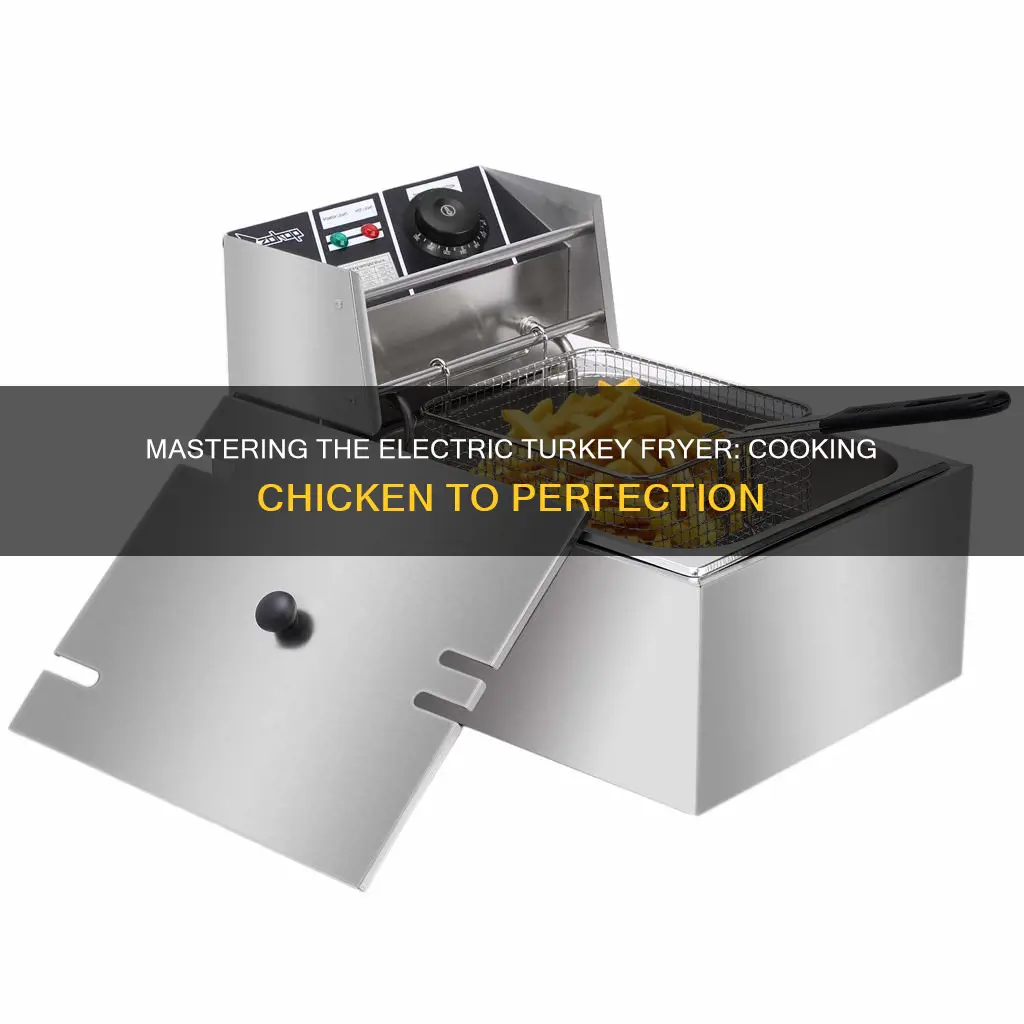 can you cook a chicken in an electric turkey fryer