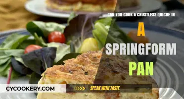 Springform Pan for Crustless Quiche: Does it Work?