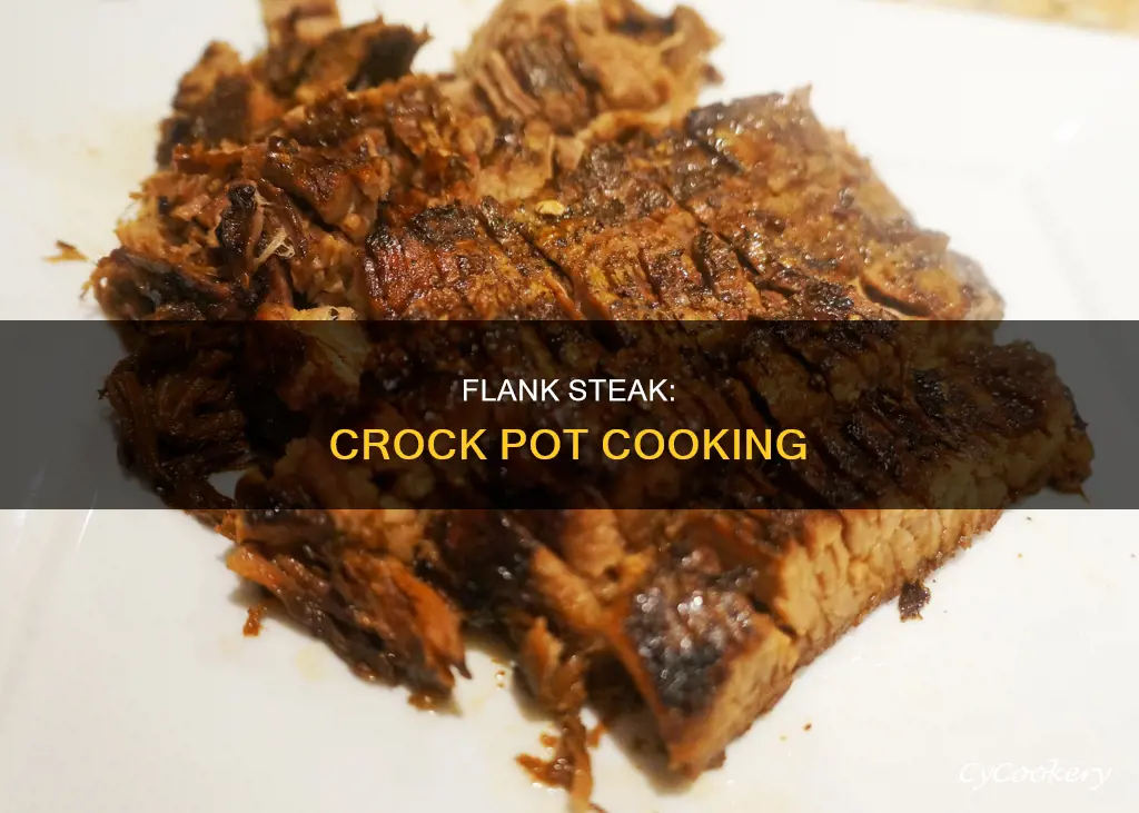 can you cook a flank steak in a crock pot