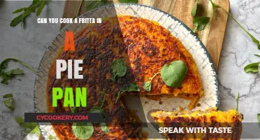 Frittata in a Pie Pan: Can You Do It?