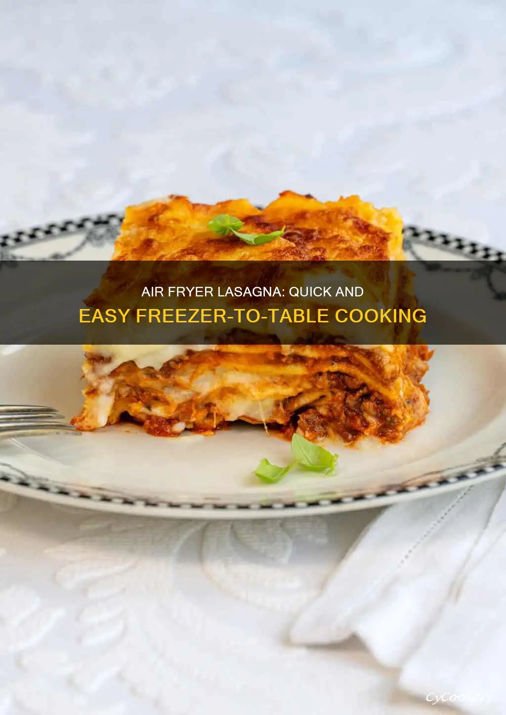 can you cook a frozen lasagna in an air fryer