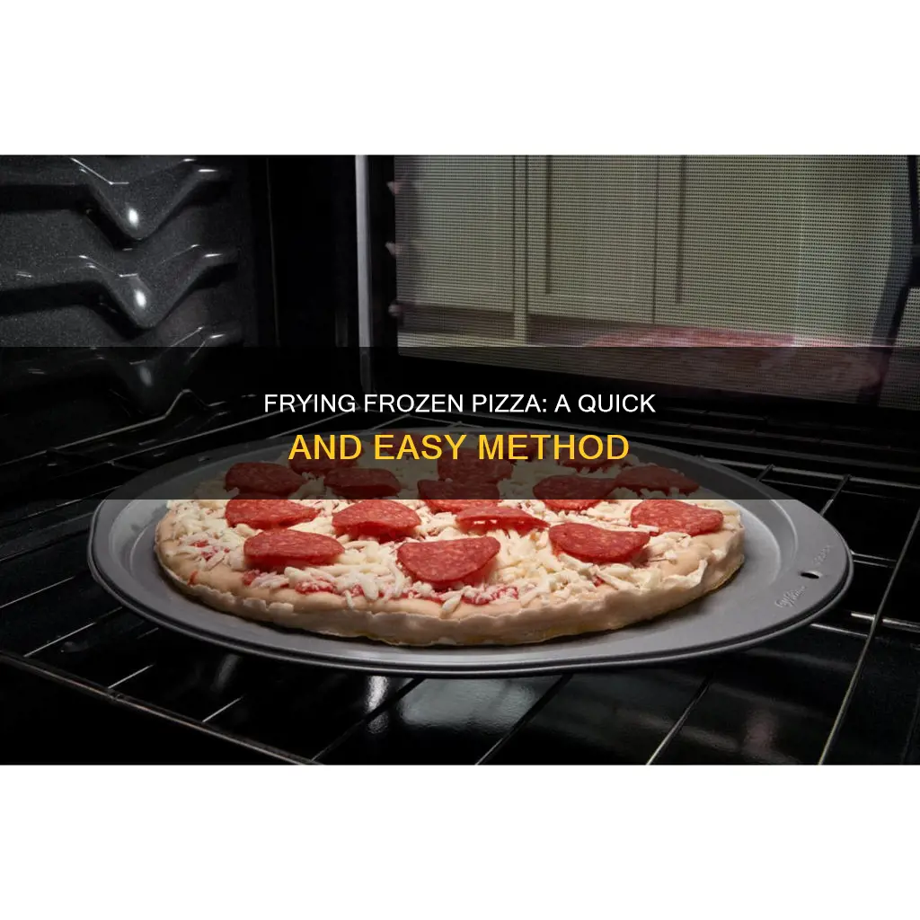 can you cook a frozen pizza in a frying pan