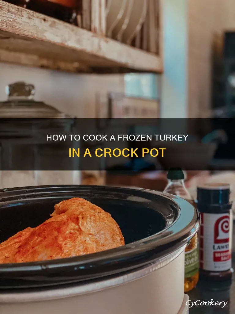 can you cook a frozen turkey in a crock pot
