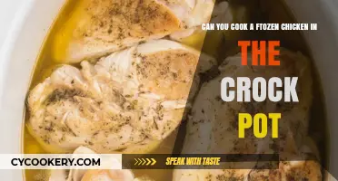 Crock Pot Cooking: Frozen Chicken, Anytime!