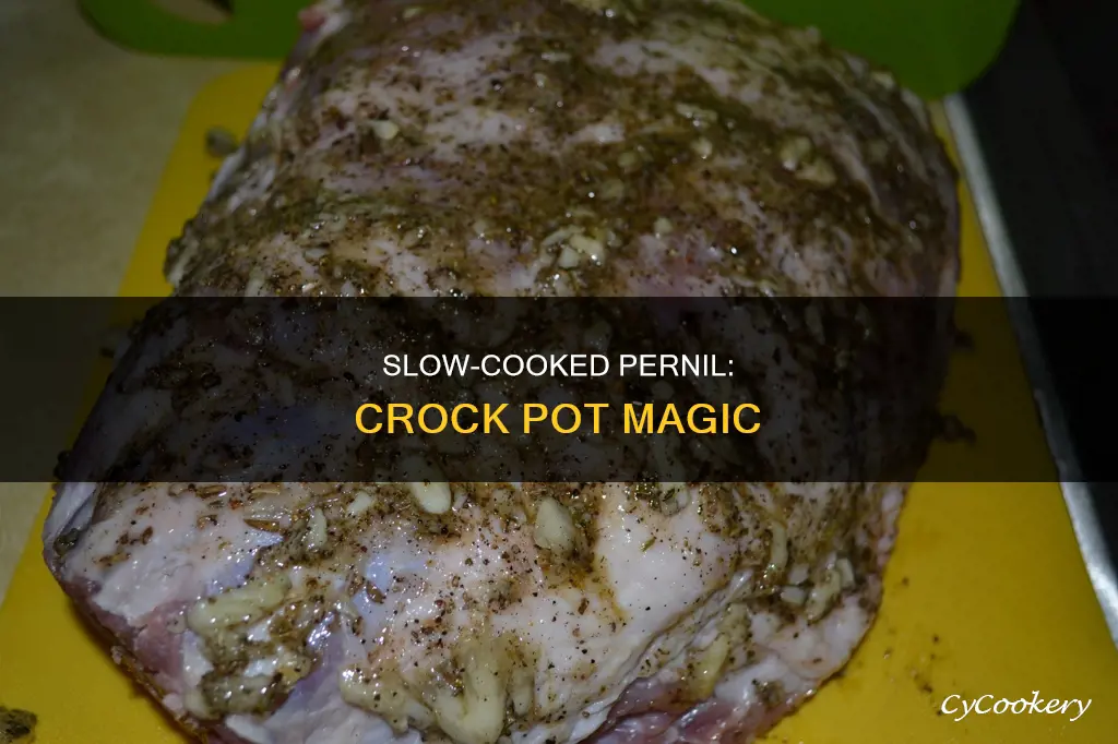 can you cook a pernil in a crock pot
