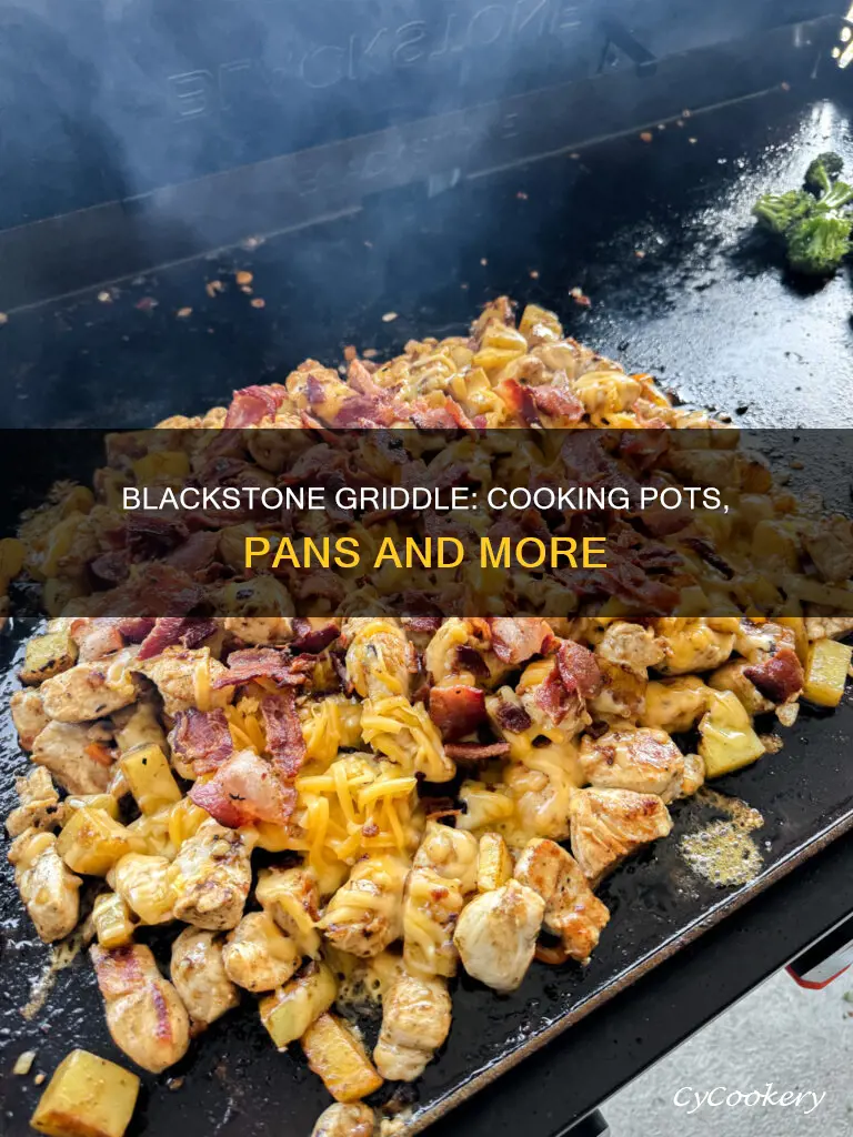 can you cook a pot on blackstone griddle