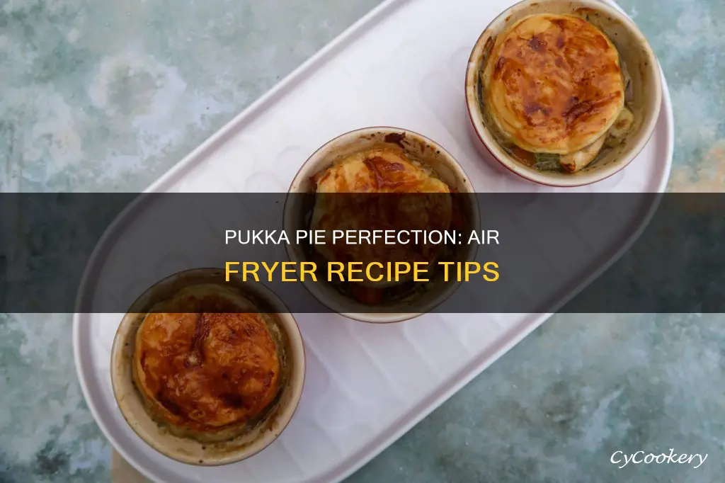 can you cook a pukka pie in an air fryer