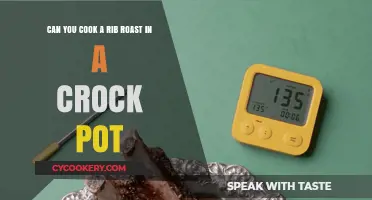 Crock Pot Rib Roast: Tender, Succulent, and Easy!