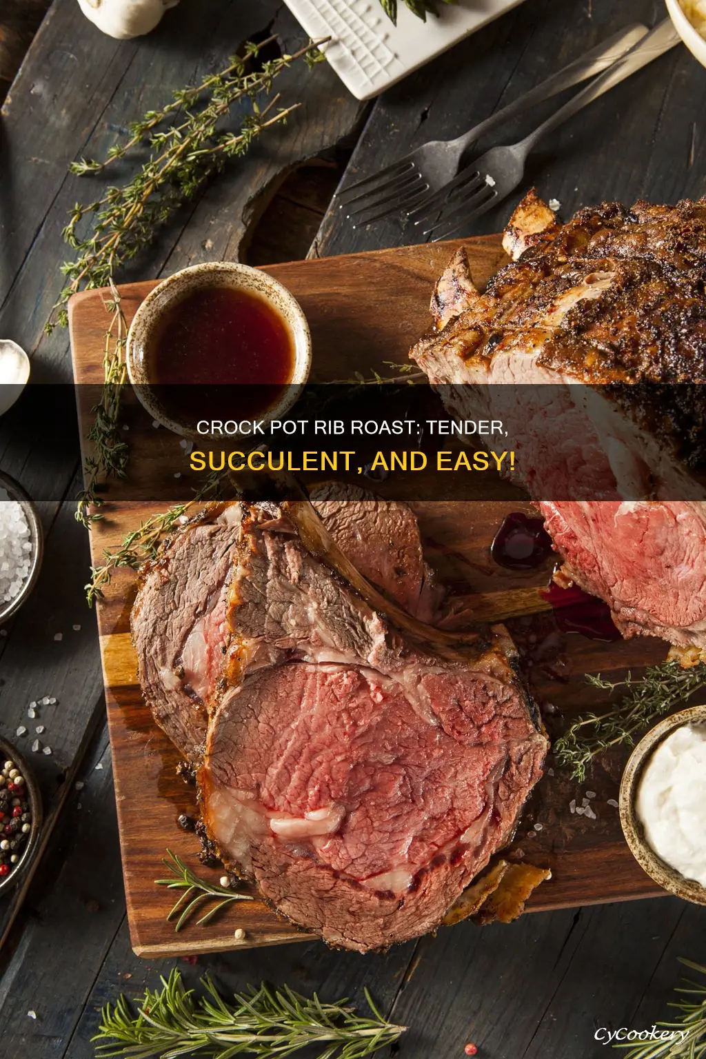 can you cook a rib roast in a crock pot